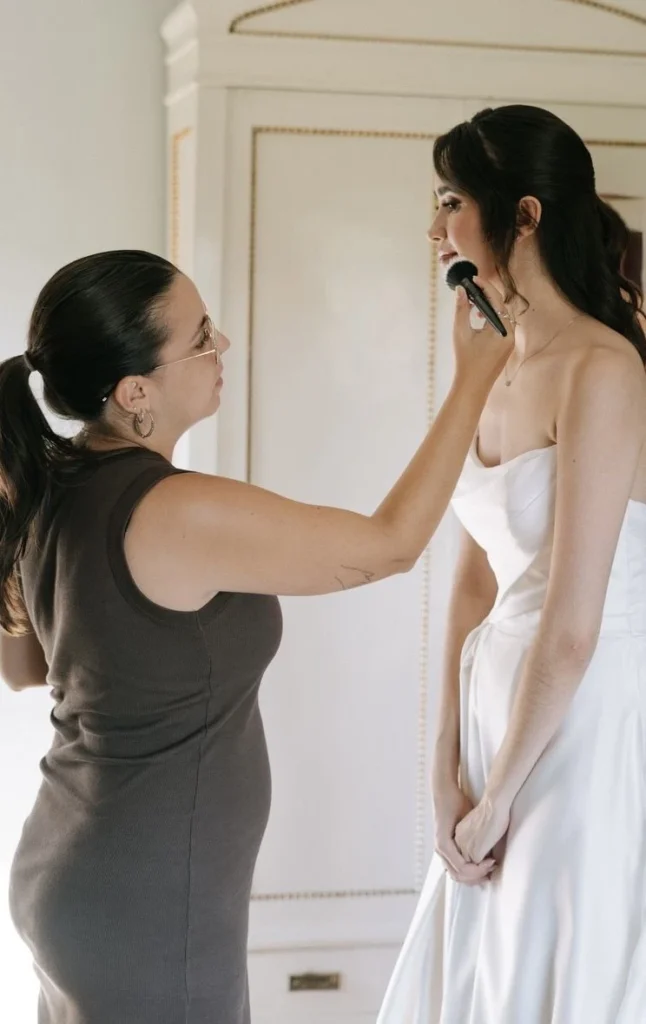 Maquilladora profesional especializada en novias en Barcelona