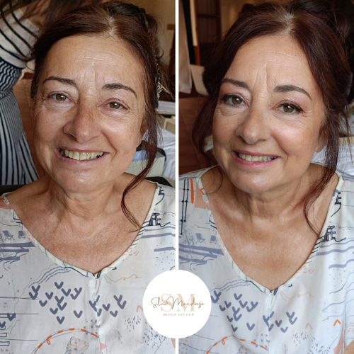 Maquillaje y recogido