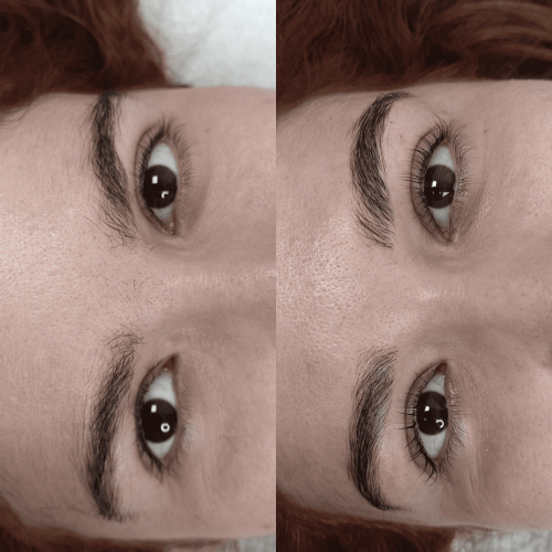 diseño de cejas con visagismo